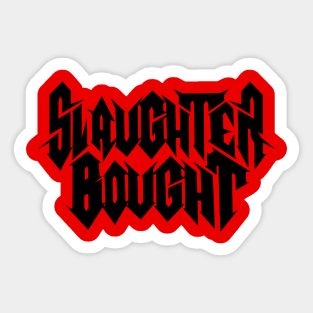 Logo (Black) Sticker